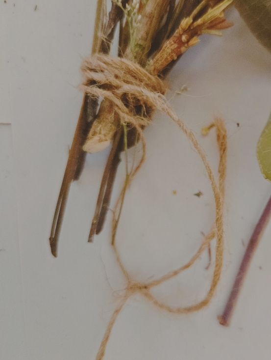 Rustic Pink and Green Faux Dried Bouquet by - Picture 8 of 11